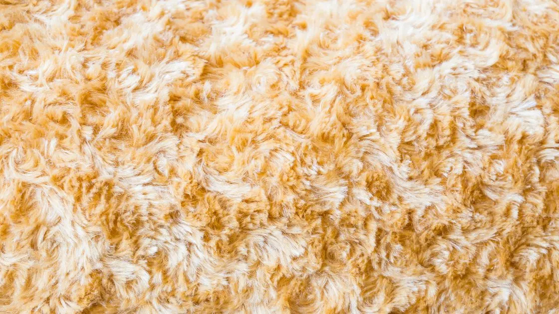 brown faux fur fabric